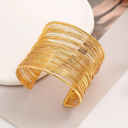 Gold Wire Bracelet