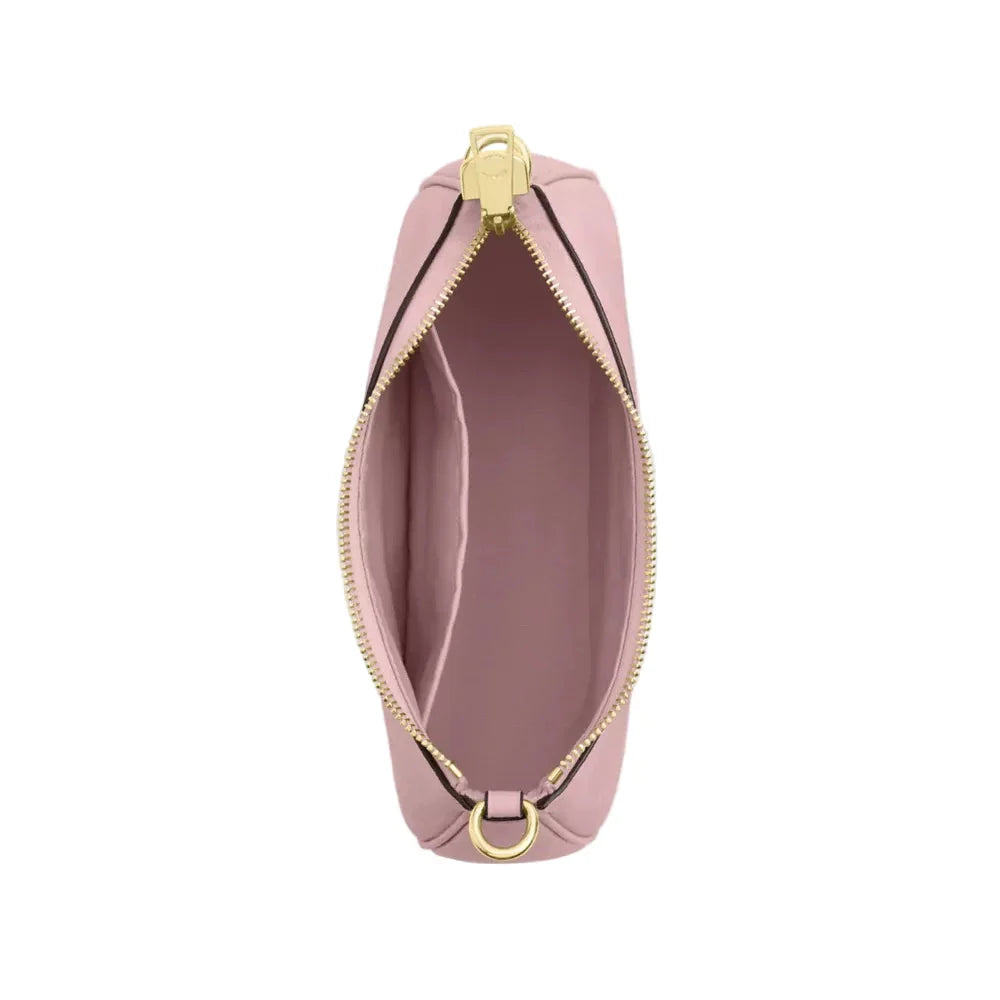 Teri Shoulder Bag In Signature Canvas  - Gold/Powder Pink