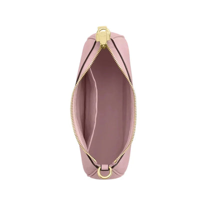 Teri Shoulder Bag In Signature Canvas  - Gold/Powder Pink