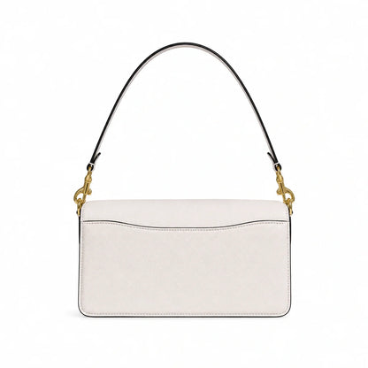 Tabby Shoulder Bag  26 - Brass/Chalk